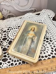 MaxSold Auction: Framed Religious Print and Prayer Books, Cyrillic, Mid-20th C. - Gull Lake (Alberta, Canada) SELLER MANAGED Reseller Online Auction -  Stuart Avenue