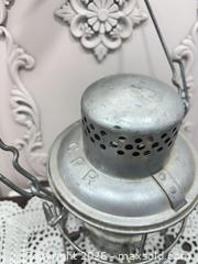 MaxSold Auction: Hiram L. Piper Co. CPR Railroad Lantern — Galvanized Metal & Glass - Gull Lake (Alberta, Canada) SELLER MANAGED Reseller Online Auction -  Stuart Avenue