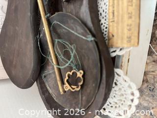 MaxSold Auction: Japanese Antique Hanging Balance Scale, Wood and Brass - Gull Lake (Alberta, Canada) SELLER MANAGED Reseller Online Auction -  Stuart Avenue