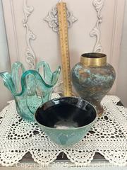 MaxSold Auction: Mid-Century / Retro Aqua Turquoise Patina Item - Gull Lake (Alberta, Canada) SELLER MANAGED Reseller Online Auction -  Stuart Avenue