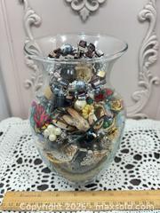 MaxSold Auction: Mixed Costume Jewelry Crafting Lot with Display Vase (26–50 pcs) - Gull Lake (Alberta, Canada) SELLER MANAGED Reseller Online Auction -  Stuart Avenue