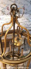 MaxSold Auction: Large French Gilded 4-Lights Hall Lantern - Newmarket (Ontario, Canada) SELLER MANAGED Downsizing Online Auction - Amberlee Court.