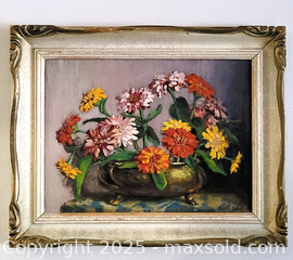 MaxSold Auction: Oil Painting  - Newmarket (Ontario, Canada) SELLER MANAGED Downsizing Online Auction - Amberlee Court.
