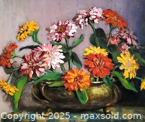 MaxSold Auction: Oil Painting  - Newmarket (Ontario, Canada) SELLER MANAGED Downsizing Online Auction - Amberlee Court.