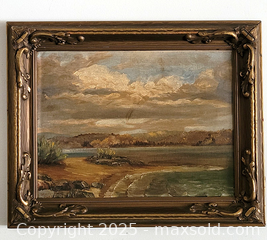 MaxSold Auction: Oil Painting  - Newmarket (Ontario, Canada) SELLER MANAGED Downsizing Online Auction - Amberlee Court.