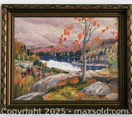 MaxSold Auction: Oil Painting  - Newmarket (Ontario, Canada) SELLER MANAGED Downsizing Online Auction - Amberlee Court.