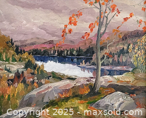 MaxSold Auction: Oil Painting  - Newmarket (Ontario, Canada) SELLER MANAGED Downsizing Online Auction - Amberlee Court.