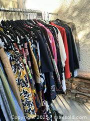 MaxSold Auction: Mixed Clothing Lot: 7+ XS/S Tops, dresses, skirts, pants, denim, shoes bags  - Agoura Hills (California, USA) SELLER MANAGED Moving Online Auction -  Medea Lane (CONDO)