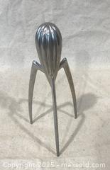 MaxSold Auction: Alessi Philippe Starck Juicy Salif Juicer - North Saanich (British Columbia, Canada) SELLER MANAGED Charity/Fundraising Online Auction - Forest Park Drive                     