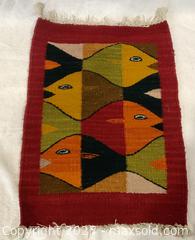 MaxSold Auction: MCM Small Wool Carpet - Vivid Colours - North Saanich (British Columbia, Canada) SELLER MANAGED Charity/Fundraising Online Auction - Forest Park Drive                     