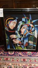 MaxSold Auction: Framed Canvas Painting with Signature Appearing &#39;Perrot/Berast&#39; - Vaughan (Ontario, Canada) SELLER MANAGED Estate Sale Online Auction - Mill Arbour Lane