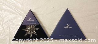 MaxSold Auction: Swarovski Christmas Ornament 2009 Cut Crystal 7.5 cm (1 piece) - Vaughan (Ontario, Canada) SELLER MANAGED Estate Sale Online Auction - Mill Arbour Lane