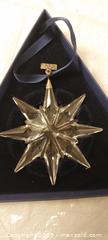 MaxSold Auction: Swarovski Christmas Ornament 2009 Cut Crystal 7.5 cm (1 piece) - Vaughan (Ontario, Canada) SELLER MANAGED Estate Sale Online Auction - Mill Arbour Lane