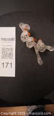 MaxSold Auction: Swarovski Crystal Bird Group on Branch, Clear with Colored Accents - Vaughan (Ontario, Canada) SELLER MANAGED Estate Sale Online Auction - Mill Arbour Lane