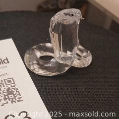 MaxSold Auction: Swarovski Crystal Cobra Snake Figurine (See description &#38; pictures) - Vaughan (Ontario, Canada) SELLER MANAGED Estate Sale Online Auction - Mill Arbour Lane