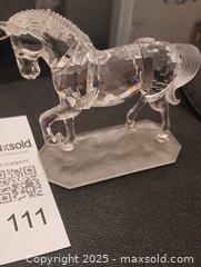 MaxSold Auction: Swarovski Crystal Horse Figurine, 4 in - Vaughan (Ontario, Canada) SELLER MANAGED Estate Sale Online Auction - Mill Arbour Lane