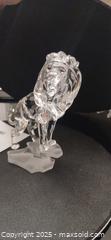 MaxSold Auction: Swarovski Crystal Lion Figurine with Frosted Base - Vaughan (Ontario, Canada) SELLER MANAGED Estate Sale Online Auction - Mill Arbour Lane