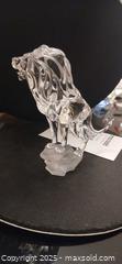 MaxSold Auction: Swarovski Crystal Lion Figurine with Frosted Base - Vaughan (Ontario, Canada) SELLER MANAGED Estate Sale Online Auction - Mill Arbour Lane