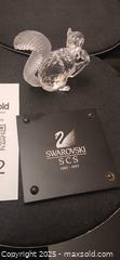 MaxSold Auction: Swarovski Crystal SCS 10th Anniversary 1997 Squirrel with etched signature base - Vaughan (Ontario, Canada) SELLER MANAGED Estate Sale Online Auction - Mill Arbour Lane