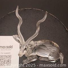 MaxSold Auction: Swarovski Crystal SCS 1994 Kudu from &#34;Inspiration Africa&#34; designer Michael Stamey (Retired) - Vaughan (Ontario, Canada) SELLER MANAGED Estate Sale Online Auction - Mill Arbour Lane