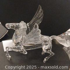 MaxSold Auction: Swarovski Crystal SCS 1998 Pegasus Figurine from &#34;Fabulous Creatures&#34; - Vaughan (Ontario, Canada) SELLER MANAGED Estate Sale Online Auction - Mill Arbour Lane