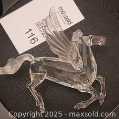 MaxSold Auction: Swarovski Crystal SCS 1998 Pegasus Figurine from &#34;Fabulous Creatures&#34; - Vaughan (Ontario, Canada) SELLER MANAGED Estate Sale Online Auction - Mill Arbour Lane