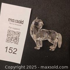 MaxSold Auction: Swarovski Cut Crystal Wolf Figurine, Faceted - Vaughan (Ontario, Canada) SELLER MANAGED Estate Sale Online Auction - Mill Arbour Lane