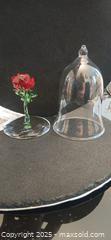 MaxSold Auction: Swarovski Decorative Crystal Rose in Glass Dome (Cloche) Disney Beauty &#38; the Beast - Vaughan (Ontario, Canada) SELLER MANAGED Estate Sale Online Auction - Mill Arbour Lane