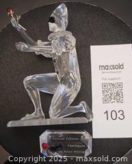 MaxSold Auction: Swarovski Harlequin SCS Annual Edition 2001 by Anton Hirzinger figurine and plaque. - Vaughan (Ontario, Canada) SELLER MANAGED Estate Sale Online Auction - Mill Arbour Lane
