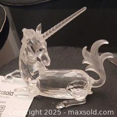 MaxSold Auction: Swarovski SCS 1996 Unicorn from &#34;Fabulous Creatures&#34; designer Martin Zendron - Vaughan (Ontario, Canada) SELLER MANAGED Estate Sale Online Auction - Mill Arbour Lane