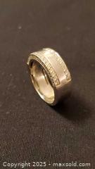 MaxSold Auction: White Gold (585) Center Channel Ring with Pavé Micro Rows - Vaughan (Ontario, Canada) SELLER MANAGED Estate Sale Online Auction - Mill Arbour Lane