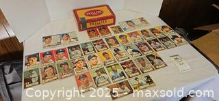 MaxSold Auction: Vintage Topps Baseball Trading Cards - Featuring Warren Spahn (1950s–1960s) - Northampton (Pennsylvania, USA) PARTNER MANAGED Moving Online Auction - East Tenth Street