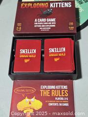 MaxSold Auction: Exploding Kittens Card Game - Oro-Medonte (Ontario, Canada) SELLER MANAGED Downsizing Online Auction - Saint Antoine
