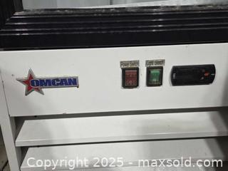 MaxSold Auction: Omcan Display Fridge - Oro-Medonte (Ontario, Canada) SELLER MANAGED Downsizing Online Auction - Saint Antoine