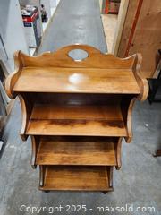 MaxSold Auction: Vintage Small Solid Maple Bookcase - Toronto (Ontario, Canada) PARTNER MANAGED Downsizing Online Auction - Queen Street West.