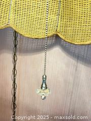 MaxSold Auction: 2 Vintage MCM Wicker Swag Lamps - New Westminster (British Columbia, Canada) SELLER MANAGED Estate Sale Online Auction - Sixth Avenue