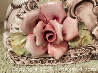 MaxSold Auction: Vintage Italian Capodimonte Sculpture   - New Westminster (British Columbia, Canada) SELLER MANAGED Estate Sale Online Auction - Sixth Avenue