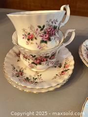 MaxSold Auction: Vintage Royal Albert Lavender Rose Teacups &#38; Saucers - a set of 6  - New Westminster (British Columbia, Canada) SELLER MANAGED Estate Sale Online Auction - Sixth Avenue