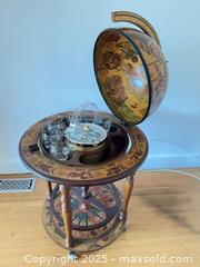 MaxSold Auction: Vintage Zona Fredda Settentrionale Standing Globe Bar - New Westminster (British Columbia, Canada) SELLER MANAGED Estate Sale Online Auction - Sixth Avenue