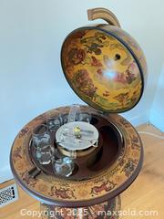 MaxSold Auction: Vintage Zona Fredda Settentrionale Standing Globe Bar - New Westminster (British Columbia, Canada) SELLER MANAGED Estate Sale Online Auction - Sixth Avenue