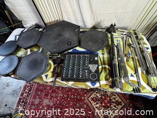 MaxSold Auction: 1980’s Simmons SDS 800 Electronic Drums Kit  - Toronto (Ontario, Canada) SELLER MANAGED Reseller Online Auction - Sunrise Avenue