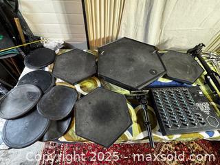 MaxSold Auction: 1980’s Simmons SDS 800 Electronic Drums Kit  - Toronto (Ontario, Canada) SELLER MANAGED Reseller Online Auction - Sunrise Avenue