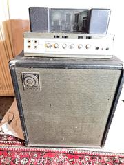MaxSold Auction: Ampeg Tube Amp Head with Matching Cabinet Restored by John Fletcher  - Toronto (Ontario, Canada) SELLER MANAGED Reseller Online Auction - Sunrise Avenue