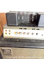 MaxSold Auction: Ampeg Tube Amp Head with Matching Cabinet Restored by John Fletcher  - Toronto (Ontario, Canada) SELLER MANAGED Reseller Online Auction - Sunrise Avenue