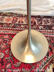 MaxSold Auction: Laurel Chrome Standing Floor Lamp w Frosted Glass Shade Working  - Toronto (Ontario, Canada) SELLER MANAGED Reseller Online Auction - Sunrise Avenue