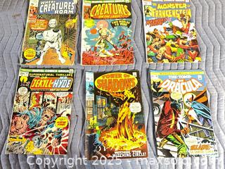 MaxSold Auction: Marvel horror single-issue comics 1969–1973 (5+) - Toronto (Ontario, Canada) SELLER MANAGED Reseller Online Auction - Sunrise Avenue