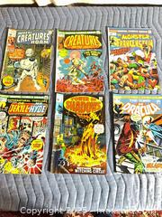 MaxSold Auction: Marvel horror single-issue comics 1969–1973 (5+) - Toronto (Ontario, Canada) SELLER MANAGED Reseller Online Auction - Sunrise Avenue