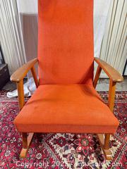 MaxSold Auction: MCM 1950–60s Scandinavian Rocking Chair by AB Broderna Johanson - Toronto (Ontario, Canada) SELLER MANAGED Reseller Online Auction - Sunrise Avenue