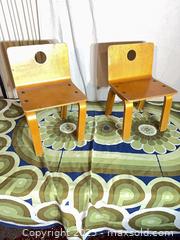 MaxSold Auction: MCM Aalto-Style Bent Plywood Children&#39;s Chairs, Set of 2 - Toronto (Ontario, Canada) SELLER MANAGED Reseller Online Auction - Sunrise Avenue