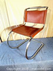 MaxSold Auction: MCM Mies Van Der Rohe MR10  Bauhaus Cantilever Chair — Leather &#38; Chrome Lot A - Toronto (Ontario, Canada) SELLER MANAGED Reseller Online Auction - Sunrise Avenue